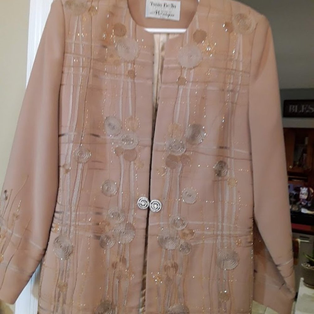 Two piece dress and jacket Tania Bella collection
